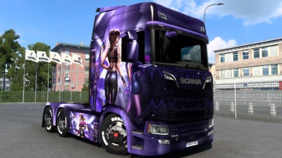 Scania Jessie Rasberry Skin 1.46