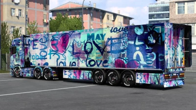 Scania Love Art Skin 1.46