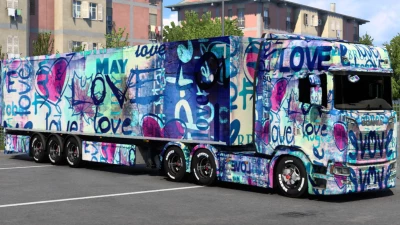 Scania Love Art Skin 1.46