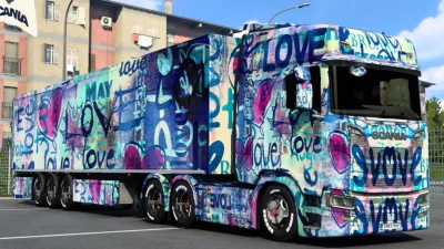 Scania Love Art Skin 1.46