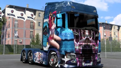 Scania Overwatch D.Va Skin 1.46