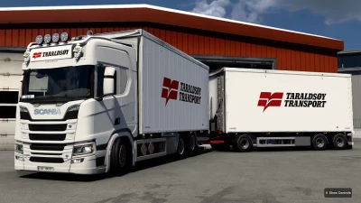 Scania R Taraldsøy Transport Combo Skin Pack v1.0