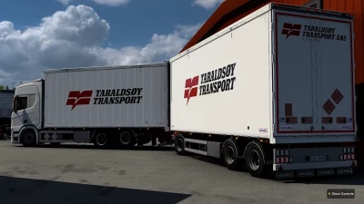 Scania R Taraldsøy Transport Combo Skin Pack v1.0