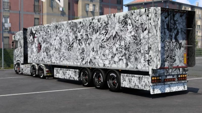 Scania Samurai Woman Skin 1.46