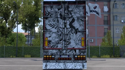 Scania Samurai Woman Skin 1.46