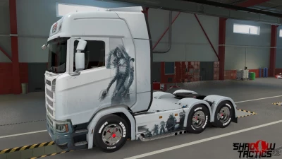 Scania Shadow Tactics Blades of the Shogun Skin Pack ( 5 Skins ) 1.46