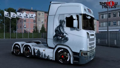 Scania Shadow Tactics Blades of the Shogun Skin Pack ( 5 Skins ) 1.46