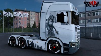 Scania Shadow Tactics Blades of the Shogun Skin Pack ( 5 Skins ) 1.46