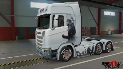 Scania Shadow Tactics Blades of the Shogun Skin Pack ( 5 Skins ) 1.46