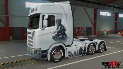 Scania Shadow Tactics Blades of the Shogun Skin Pack ( 5 Skins ) 1.46