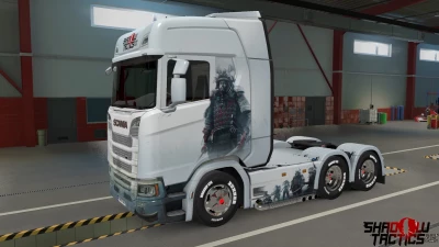 Scania Shadow Tactics Blades of the Shogun Skin Pack ( 5 Skins ) 1.46