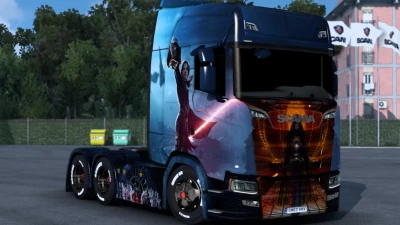 Scania Star Wars Girl Skin 1.46