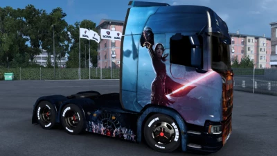 Scania Star Wars Girl Skin 1.46