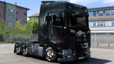 Scania The Witcher 3: Wild Hunt Skin 1.46