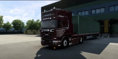 Scania V8 EGR VGT Open pipe sound v1.0