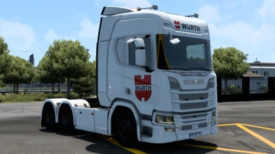 SKIN SCANIA R 2016 WÜRTH 1.0 1.40 1.46