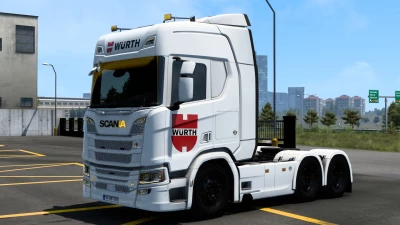 SKIN SCANIA R 2016 WÜRTH 1.0 1.40 1.46