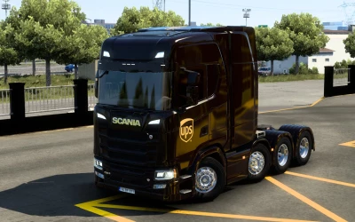 SKIN SCANIA S 2016 UPS 1.0 1.40 1.46