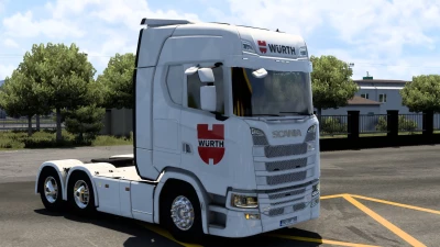 SKIN SCANIA S 2016 WÜRTH 1.0 1.40 1.46