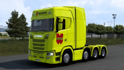 SKIN SCANIA S 2016 WÜRTH 2.0 1.40 1.46