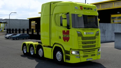 SKIN SCANIA S 2016 WÜRTH 2.0 1.40 1.46