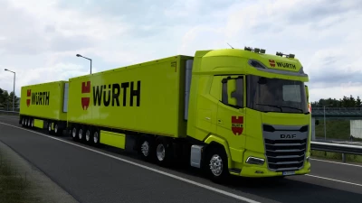 SKIN SCS TRAILERS WÜRTH 2.0 1.40 1.46