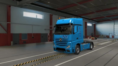 TCF Transports Crouzet Freres - Mercedes Actros Giga Space 1.46