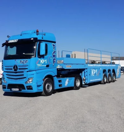 TCF Transports Crouzet Freres - Mercedes Actros Giga Space 1.46