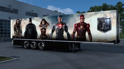 Trailer Justice League Skin 1.46