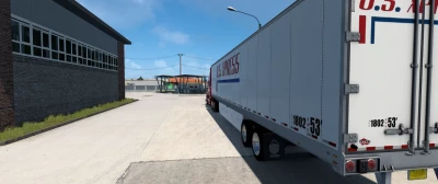 US express Skin for Cascadia and 53' Trailer 1.46