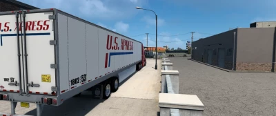 US express Skin for Cascadia and 53' Trailer 1.46