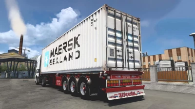 Weeda D-Tec Container Trailer v1.46