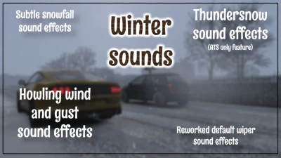 ETS2 Winter sounds v4.0