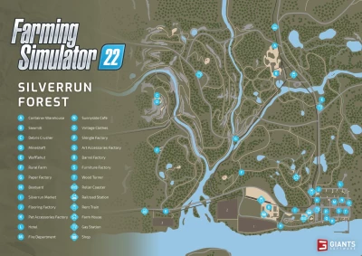 All Maps for Farming Simulator 22 v1.0.0.0