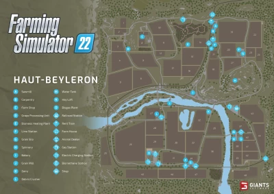 All Maps for Farming Simulator 22 v1.0.0.0