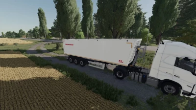 Aluminum grain semi-trailer ANP-55 Kobzarenko v1.0.0.0