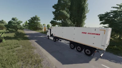 Aluminum grain semi-trailer ANP-55 Kobzarenko v1.0.0.0