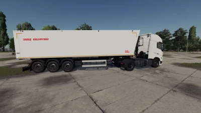 Aluminum grain semi-trailer ANP-55 Kobzarenko v1.0.0.0