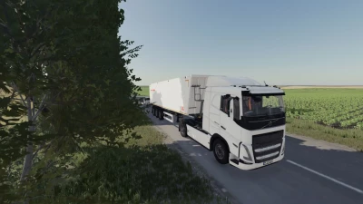 Aluminum grain semi-trailer ANP-55 Kobzarenko v1.0.0.0