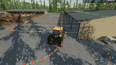 Autodrive route network for Kiwi Farm map v1.0.0.0