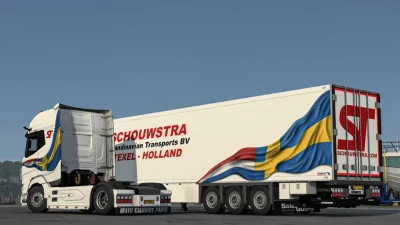 DAF 2021 Jelle Schouwstra Transport Combo Skin 1.48