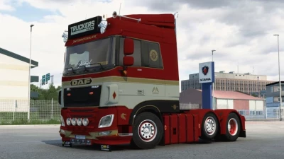 DAF XF Euro 6 Changeable Multicolor Skin – Gloss & Matte 1.48