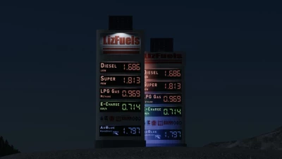 Digital Gasstation Displays v1.0.0.0