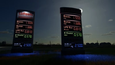 Digital Gasstation Displays v1.0.0.0