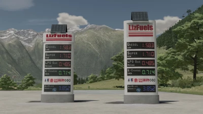 Digital Gasstation Displays v1.0.0.0