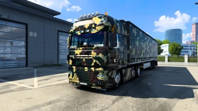 Cama Skin For All SCS Trucks And SCS BOX Trailer v1.0 1.48