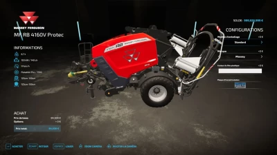 Fendt Rotana 160V / Massey Ferguson 4160V v1.0.0.0