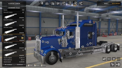 Kenworth W900L Accessories Pack v1.48