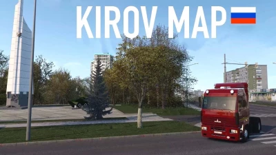 Kirov Map for ETS2 1.48