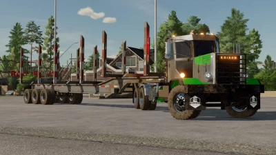 Lizard 53 Foot Tridem Log Trailer v1.0.0.0